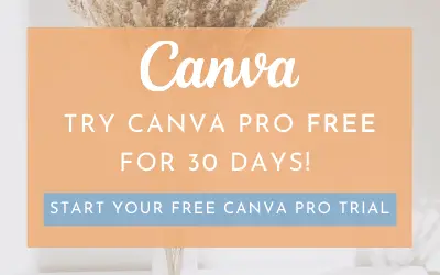 use canva to create graphics for your blog, canva pro free trial