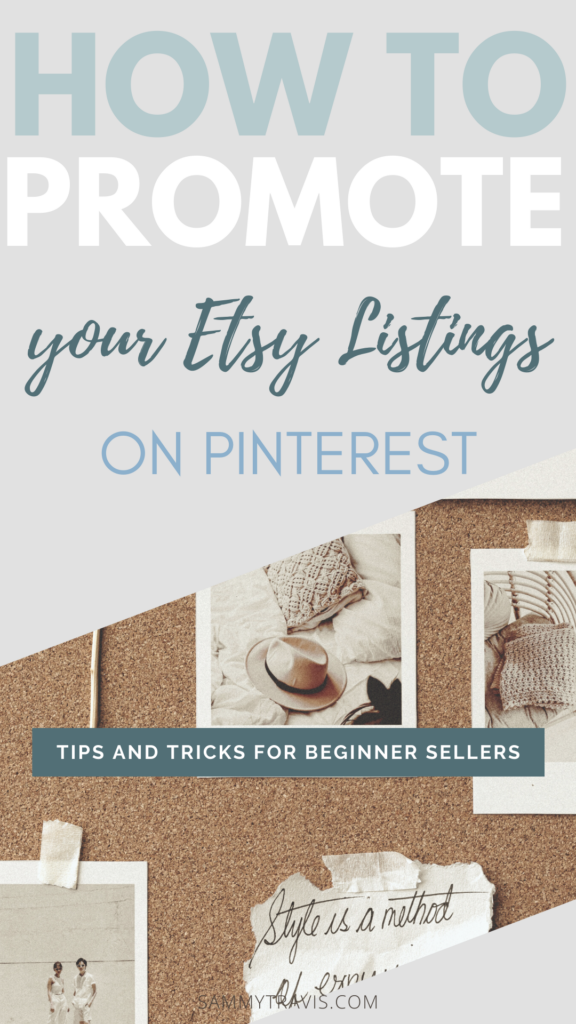 how to promote your etsy shop on pinterest, how to sell more using pinterest
