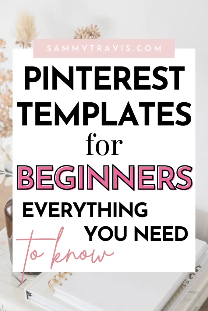 Pinterest Canva templates for beginners, how to use Pinterest templates in Canva