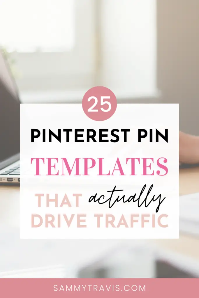 Pinterest pin templates that drive traffic, Canva Pinterest templates