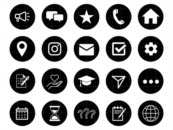 black instagram highlight covers, Blogger template, Instagram template, Instagram highlight icons, influencer media kit