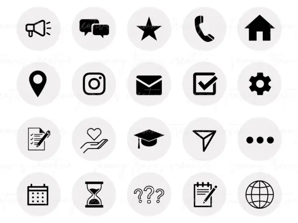 Light Grey Instagram Highlight Icons, Instagram Template, Influencer Media Kit, Instagram Stories, Instagram Branding, Highlight Icon, Blog