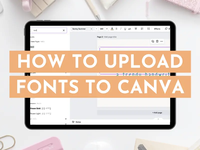 How to Upload Fonts to Canva: Step by Step Tutorial [VIDEO]