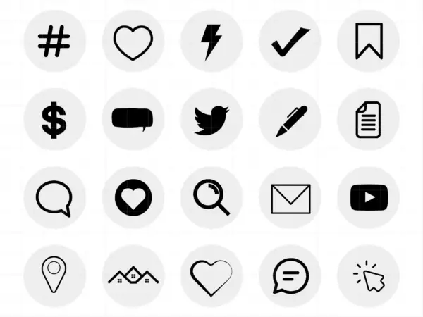 Light grey realtor line art Instagram Highlight Icons, Instagram Template, Influencer Media Kit, Instagram Stories, Instagram Branding, Highlight Icon, Blog