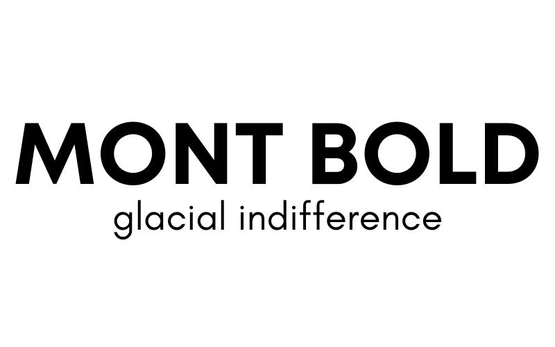 bet canva font pairings, mont bold and glacial indifference