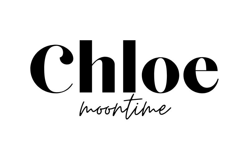 bet canva font pairings, Chloe and moontime