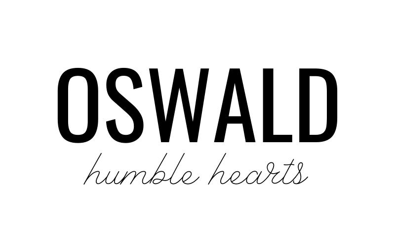 bet canva font pairings, oswald and humble hearts