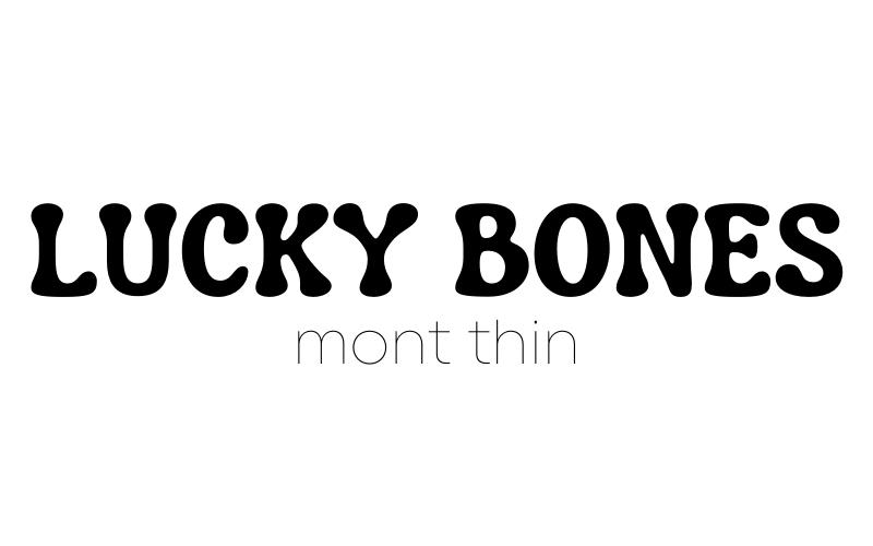 bet canva font pairings, lucky bones and mont thin