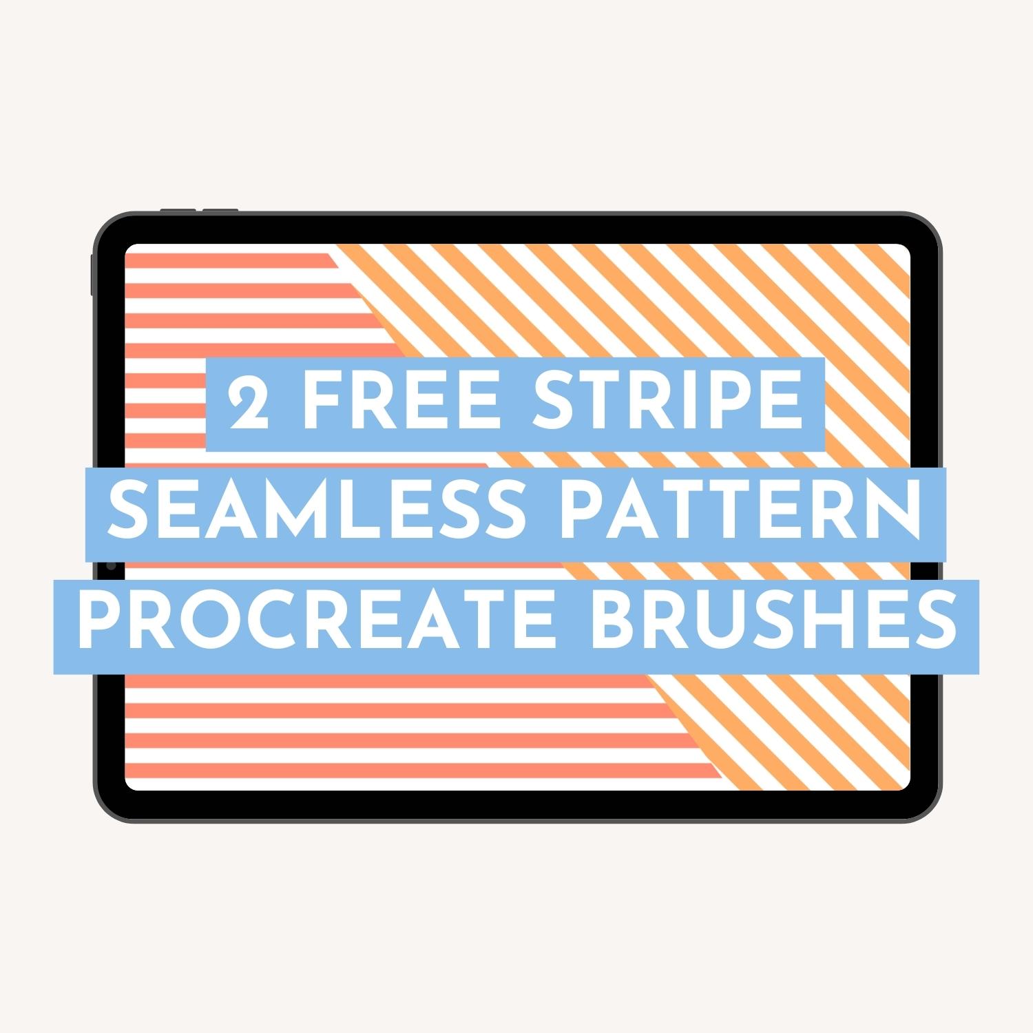Stripe Procreate Pattern Brushes, Line Pattern Procreate Brushes, stripe procreate brush, stripe procreate pattern brush, free procreate brush, free procreate pattern brush, free pattern procreate brush